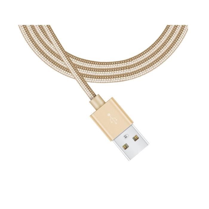 Chargeur pour téléphone mobile Phonillico Lot 2 Cables USB-C USB-C