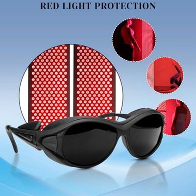 Lunettes Uv Lunettes De Protection Pulse Protect Pour épilation IPL/LED - Certification DIN EN 166/170, Branches Réglables, Protection Latérale