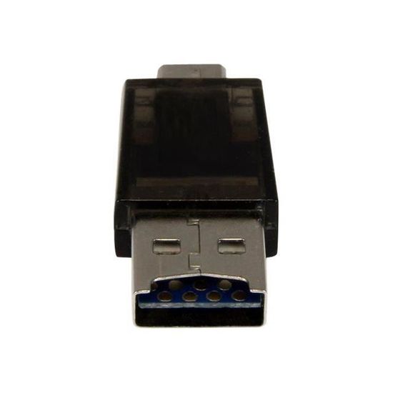 StarTech.com Lecteur de cartes Micro SD - Adaptateur Micro SD vers Micro USB  / USB pour appareils OTG Android