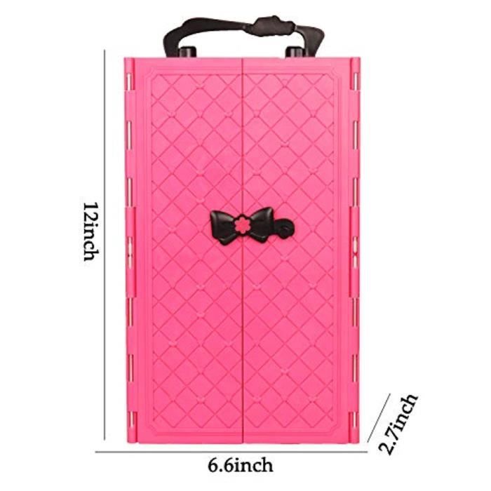 Tenue Décontractée Poupée Ensemble Cadeau 52 Vêtements Et Accessoires Pour Poupée Barbie 29,2 Cm - 2 Robes Mariée, 6 Robes Tendance