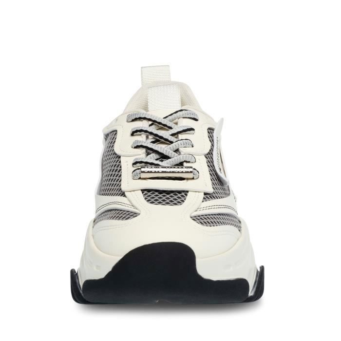 Baskets femme Steve Madden Possession black bone Black bone