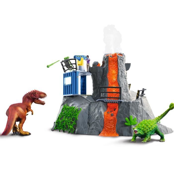 Schleich 42656 – Grande Conquête Du Temple Perdu – Coffret Dinosaures 169 Pièces, Dès 5 Ans, Jeu D’aventure
