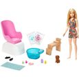 Jeu de pédicure Barbie - BARBIE - 12 pièces - Couleur multicolore - Pour filles de 4 ans et plus-0