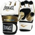 Gants de boxe Everlast Everstrik TG - blanc/doré - taille S/M pour homme adulte-0