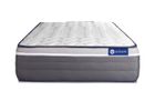 ACTISOM Matelas 90x200 Actiflex plus Ressorts ensachés et mémoire de forme - 26 cm - Très ferme - 7 zones de confort