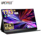 UPERFECT Moniteur portable 17,3 pouces 2K 2560*1440 grand deuxième écran pour jeux PS