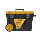 VITO PRO-POWER Boite à outils sur roues 595 x 380 x 420 mm Coffre de chantier Poignée télescopique Coffre à outils Servante VITO