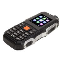 Téléphone portable pour personnes gées - AKOZON - Dual SIM 2G - Lampe de poche puissante - Batterie 2800mAh