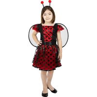 Déguisement coccinelle fille- Funidelia- 117342  Animaux, Insectes, Ladybug - Multicolore- Halloween Enfant- Carnaval et Noel