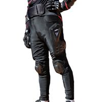 Pantalon de protection moto - Équipement de protection ride moto - Noir - Homme - Respirant