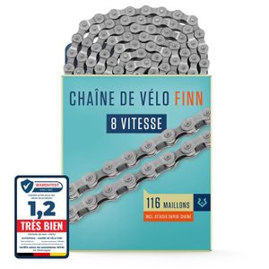 CHAÎNE DE VÉLO Chaîne de Vélo Finn 5, 6, 7, 8 Vitesses 116 Maillo