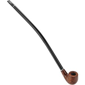PIPE Pipe à Tabac en Bois Longue Fumer Pipe CF5012
