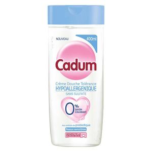 CORRECTEUR TEINT Cadum Crème Douche Tolérance Hypoallergénique Sans Sulfate Probiotique 400ml