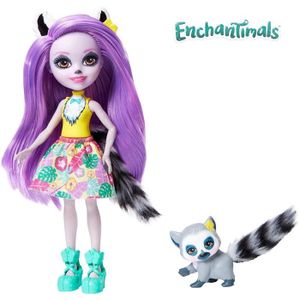 Enchantimals Coffret ​L'Atelier de Peinture de mini-poupée Felicity Renard  et figurine animale Flick, accessoires inclus, jouet pour enfant, GBX03 :  : Jeux et Jouets