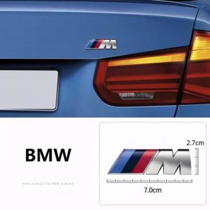 DÉCORATION VÉHICULE Logo ///M BMW Sport Performance Emblème Badge Chro