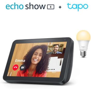 AMPOULE - LED Echo Show 8 Tissu anthracite  TPLink Tapo Ampoule 