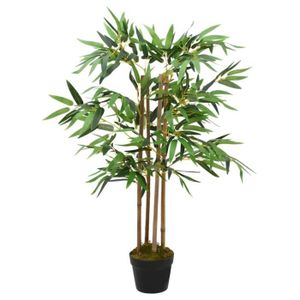 FLEUR ARTIFICIELLE BET Plante artificielle avec pot Bambou Twiggy 90 cm BET9472646139160