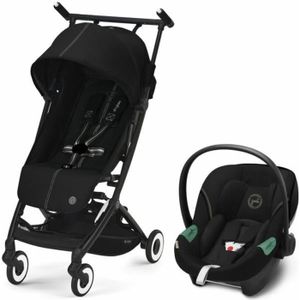 POUSSETTE  CYBEX - Poussette Libelle + Siège-Auto Aton S2 I-Size Moon Black