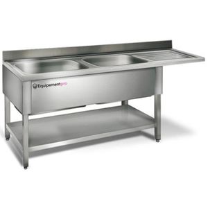 Plonge Inox 160cm Table De Plonge Professionnelle Table De