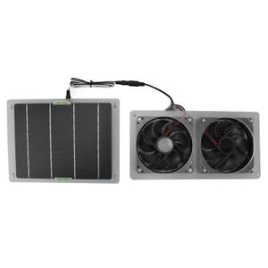 KIT PHOTOVOLTAIQUE WEI Ventilateur d'extraction solaire Kit de ventil
