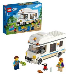 ASSEMBLAGE CONSTRUCTION SHOT CASE - LEGO City 60283 Le camping-car de vaca