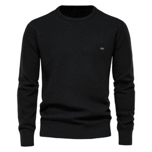 PULL Pull Homme En Tricot Automne Hiver Col Rond Casual