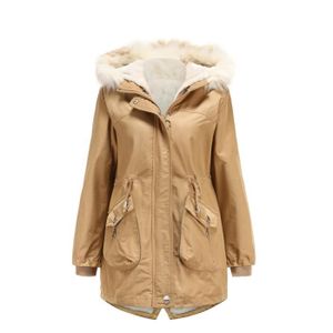 Parka chaude femme imperméable avec capuche Clearance