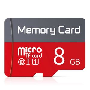 CARTE MÉMOIRE Carte Micro SD Carte mémoire 8G Carte Micro-mémoir