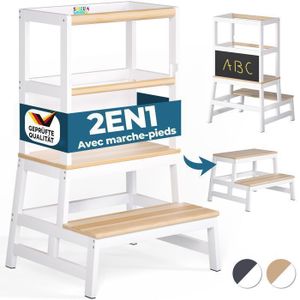 Tour D'apprentissage Multifonction Pour Enfant – Chaise évolutive, Grise, NEUVE Sous Emballage