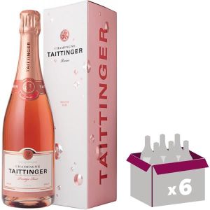CHAMPAGNE Taittinger Rosé - Champagne -75cl x6
