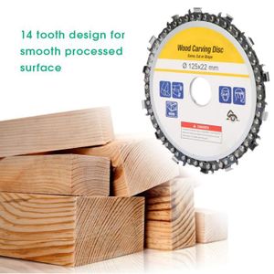 LIWI-® Disque bois meuleuse 125 x 22.2 mm (Multi) pour bois, métal,  plastique et aluminium avec 40 dents - Disque meuleuse 125[77] - Cdiscount  Bricolage