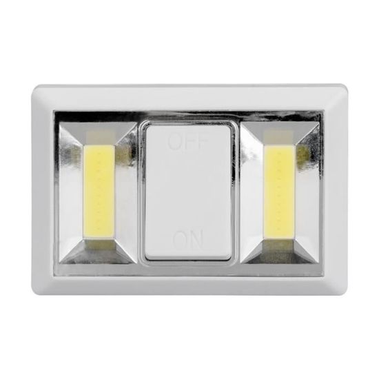 2 Lampes D'Éclairage De Tableau Murale LED Rechargeables Magnétiques - 3 Températures De Couleur & Minuterie - 6
