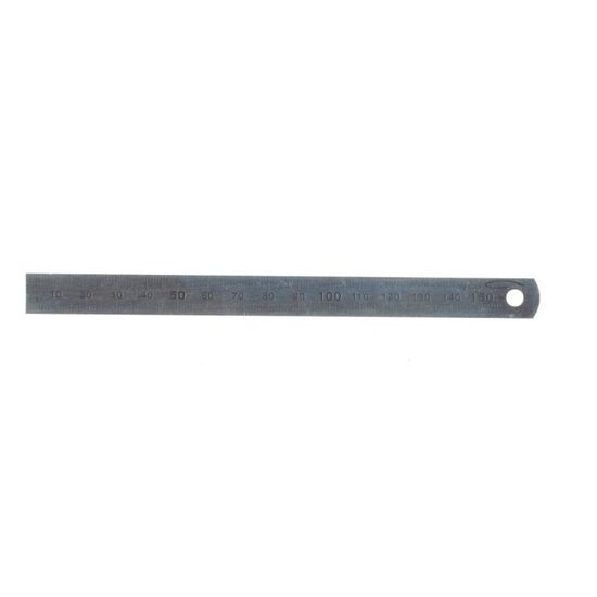 Double Riglet Réglet acier flexible graduation sur 2 bords ép 0,5mm l 13mm L 15cm ...