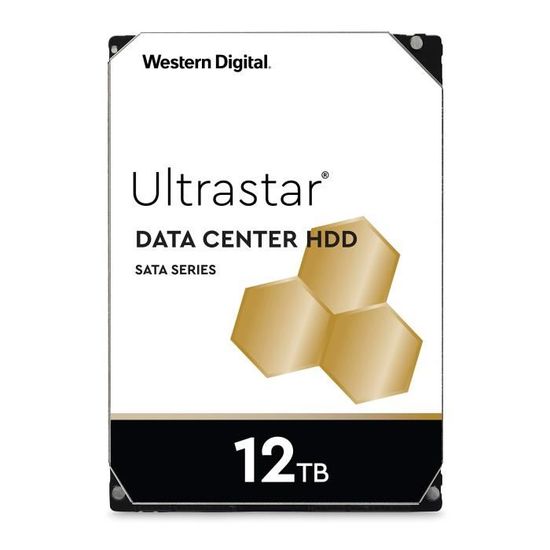 12 to HGST 0F30146 Ultrastar HC520, HDD Enterprise 3.5", SATA 3.0 (6Gb- s), 7200 TR-Min, 256 Mo de Cache, 512E