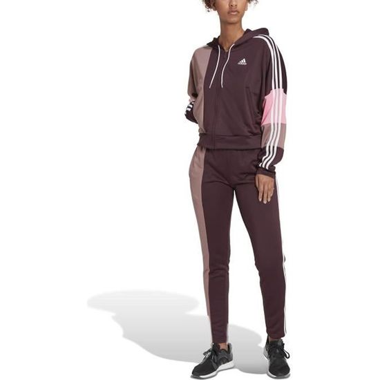 Adidas survetement rouge 2025