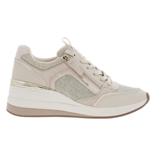 Baskets basses compens es Tamaris blanc TAMARIS Femme
