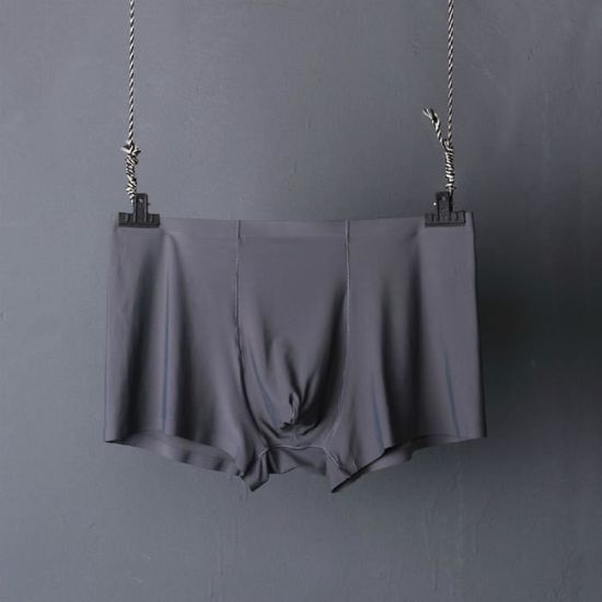Boxer Homme En Dentelle Soie Glace - Noir Taille XL - Taille Basse - Neuf Avec étiquettes