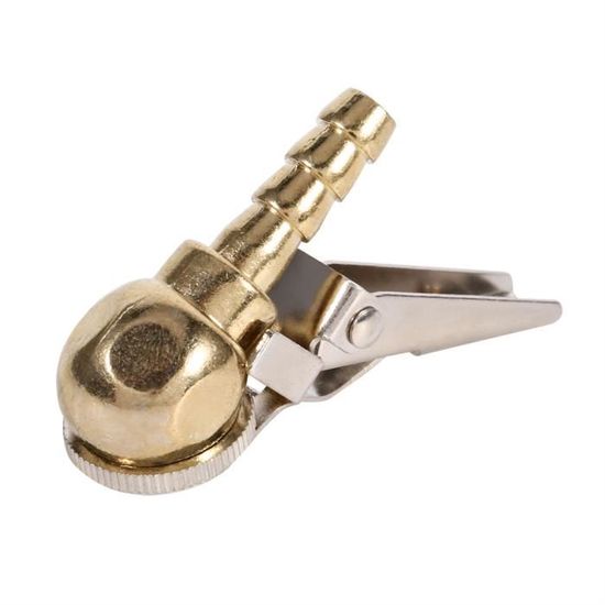 Kit 5 Pièces Adaptateurs Valves Multifonctions - Pour Pneus Voiture, Vélo, Ballons - Mandrins Et Embouts Laiton - 10