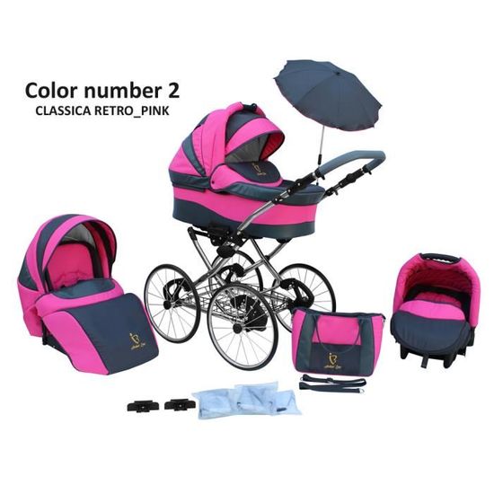 cdiscount poussette 3en1