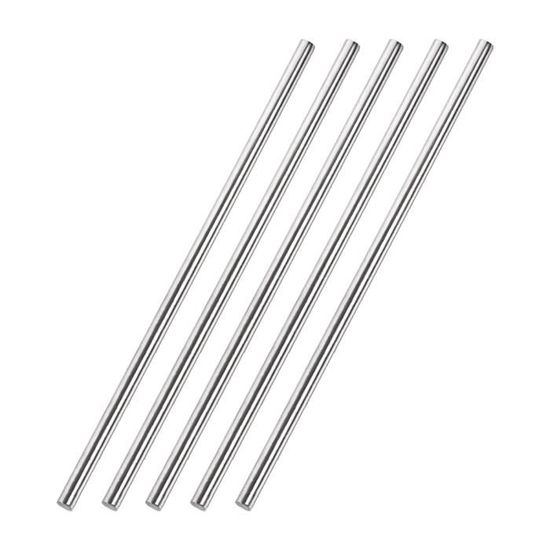Lot De 10 Tiges Rondes En Acier Inoxydable 304 - 1 Mm X 250 Mm Pour Bricolage