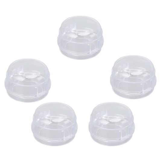 Lot De 6 Couvercles De Sécurité Pour Boutons De Cuisinière à Gaz - Anti-enfants - Gris - Installation Facile