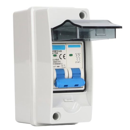 PV Combo Box IP65 Étanche Avec Disjoncteur 40A 1000V Et Protection Foudre - Boîtier Solaire Photovoltaïque