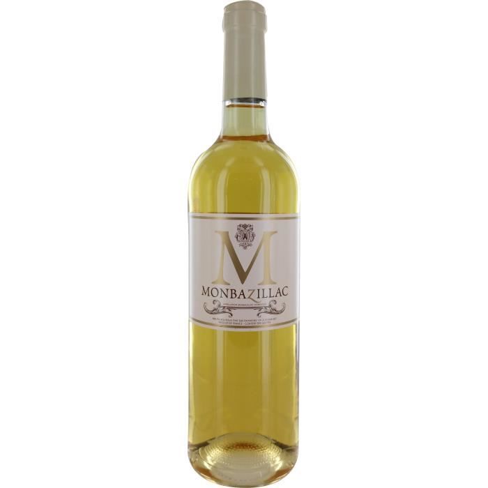 MONBAZILLAC Vin du Sud-ouest - Blanc liquoreux - 75 cl