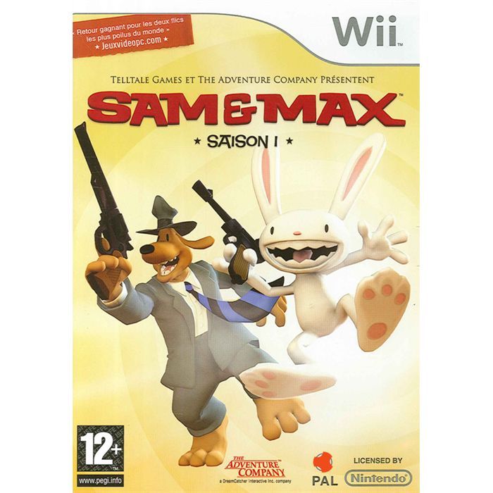 Atari Sam Et Max / Jeu Console Wii (Uk)