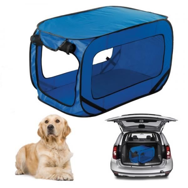 Sac de transport pliable chien - bleu