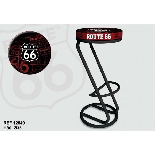 Tabouret de bar route 66