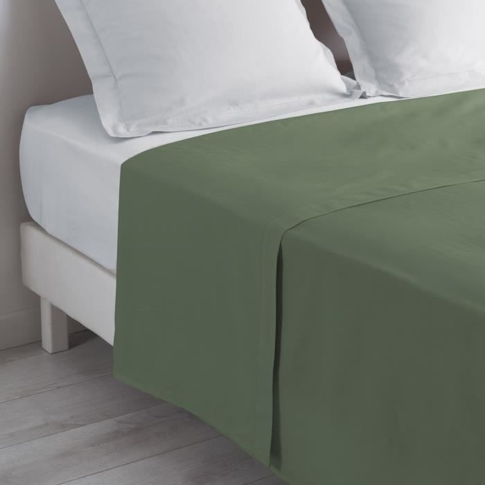 Drap plat 180x290 cm Kaki