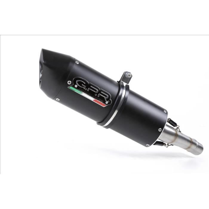 GPR EXHAUST SYSTEM GPREB SCOM.60.FUNE Ligne d'échappement complète homologué FURORE NERO MALAGUTI F12 PHANTOM MAX 250 2005-08