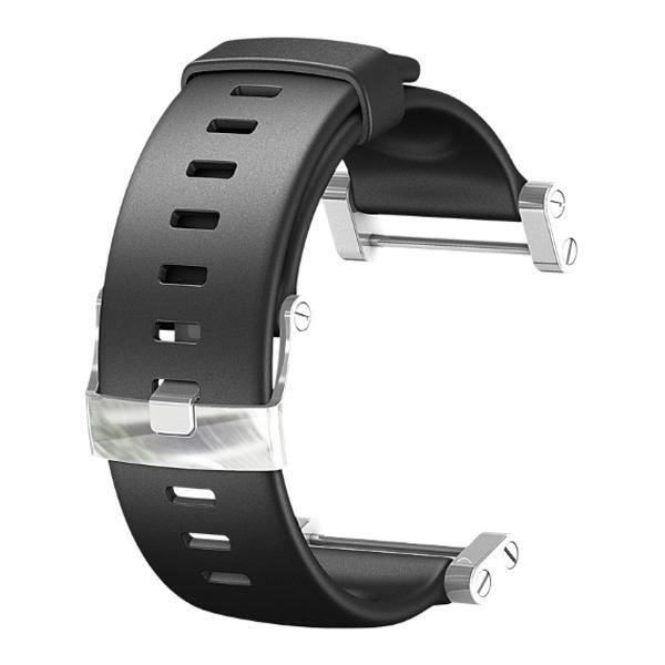 SUUNTO Bracelet de Montre Core FLAT Noir Silicone