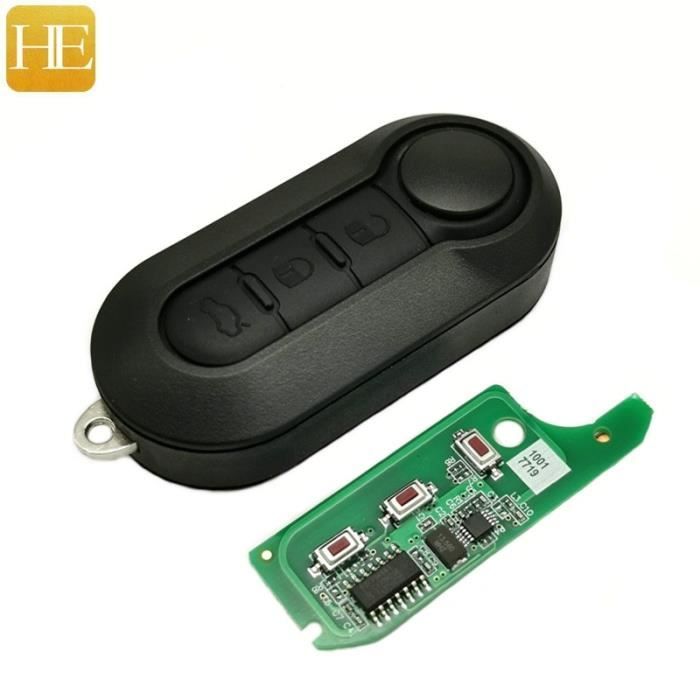 Taille -NOIR DEHILP BSI clé de télécommande pour voiture, pour Fiat 500L MPV Ducato pour Citroen Jumper pour Peugeot Boxer 433.9AS